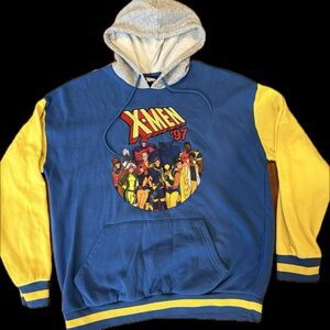 X-Men '97 Blue and Yellow Hoodie